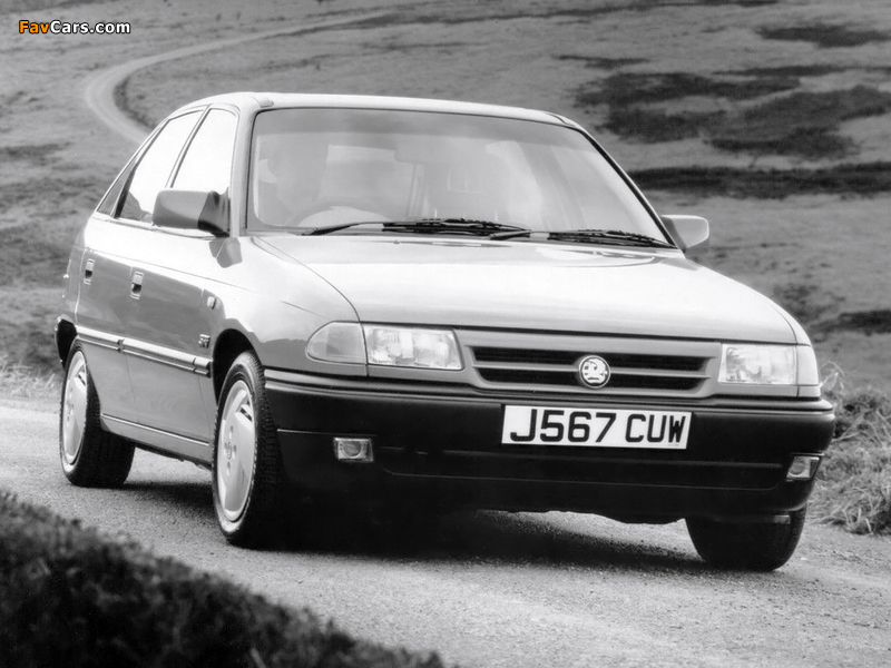 Vauxhall Astra SRi 1991–95 wallpapers (800 x 600)