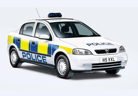Vauxhall Astra 5-door Police 1998–2004 wallpapers