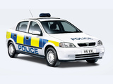 Vauxhall Astra 5-door Police 1998–2004 wallpapers