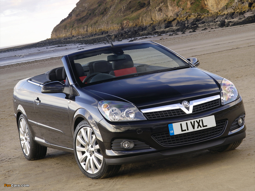 Vauxhall Astra TwinTop 2006–10 wallpapers (1024 x 768)
