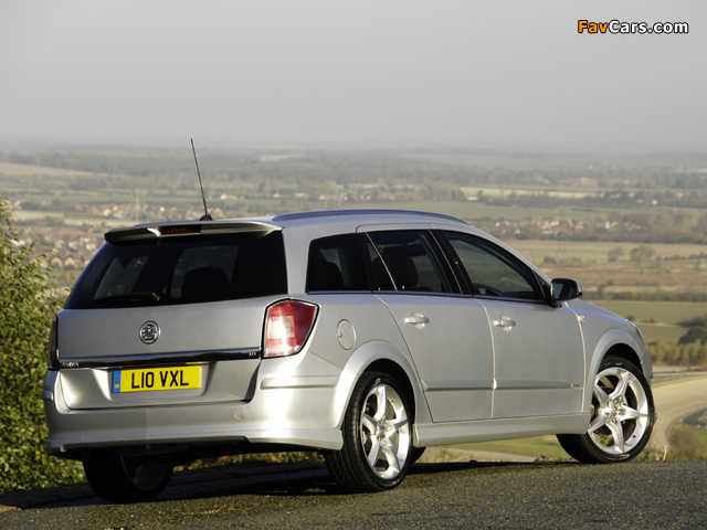 Vauxhall Astra Sport Estate 2007–10 wallpapers (640 x 480)