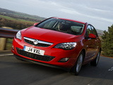 Vauxhall Astra ecoFLEX 2009–12 wallpapers