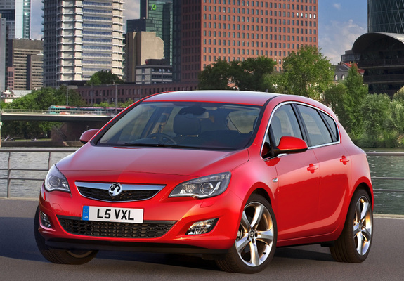 Vauxhall Astra Turbo 2009–12 wallpapers
