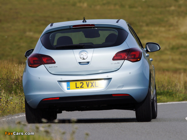 Vauxhall Astra 2009–12 wallpapers (640 x 480)