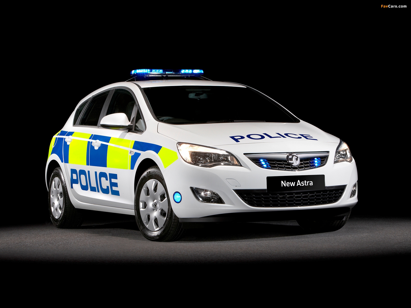 Vauxhall Astra Police 2010–12 wallpapers (1600 x 1200)