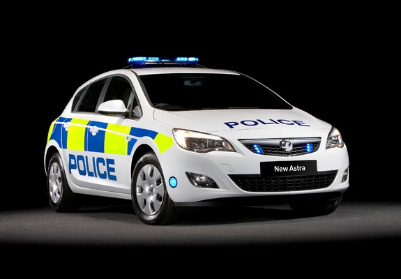 Vauxhall Astra Police 2010–12 wallpapers