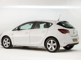 Vauxhall Astra SRi 2012–15 wallpapers