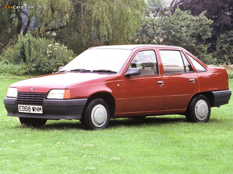 Vauxhall Belmont 1986–91 photos (800 x 600)