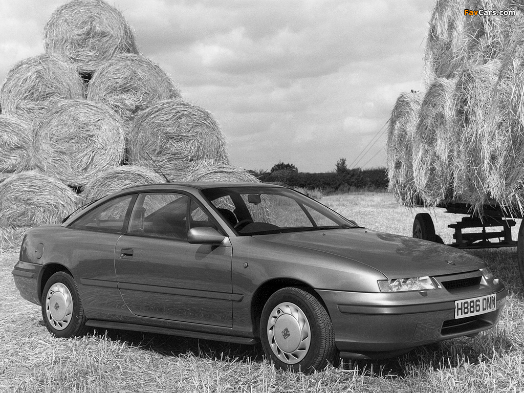 Pictures of Vauxhall Calibra 1990–94 (1024 x 768)