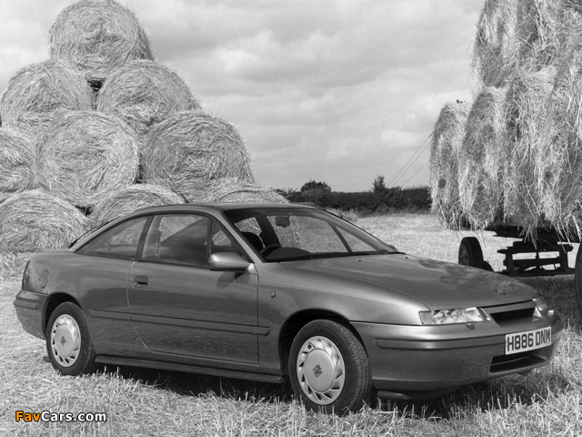 Pictures of Vauxhall Calibra 1990–94 (640 x 480)