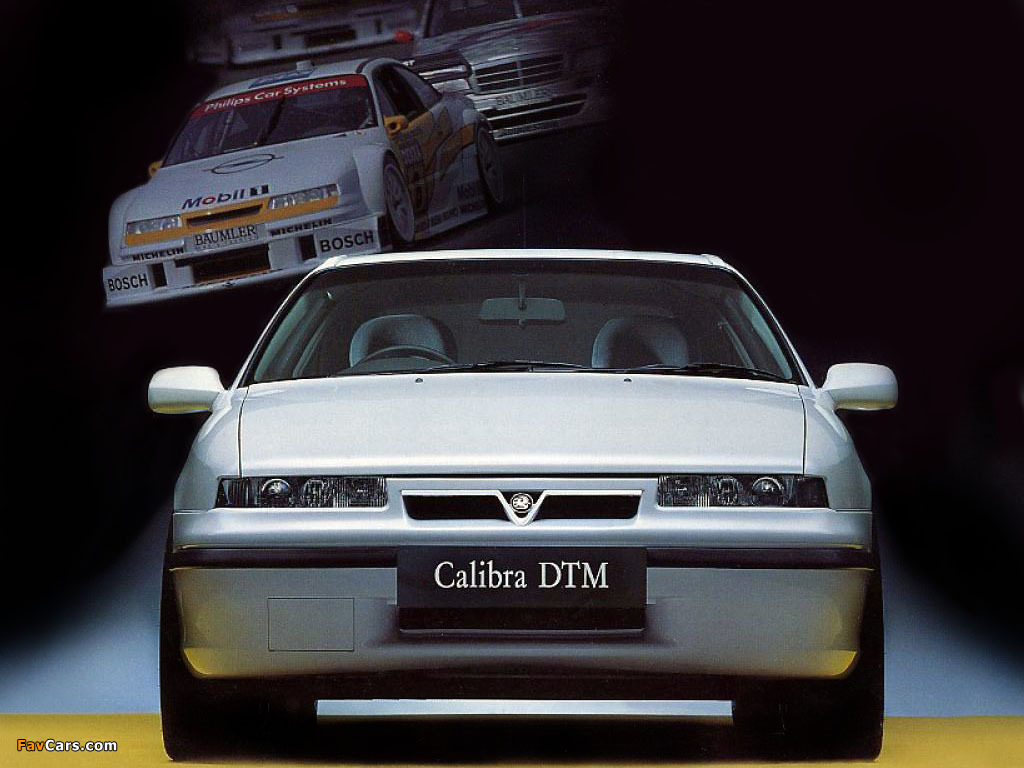Pictures of Vauxhall Calibra DTM Edition 1995–96 (1024 x 768)