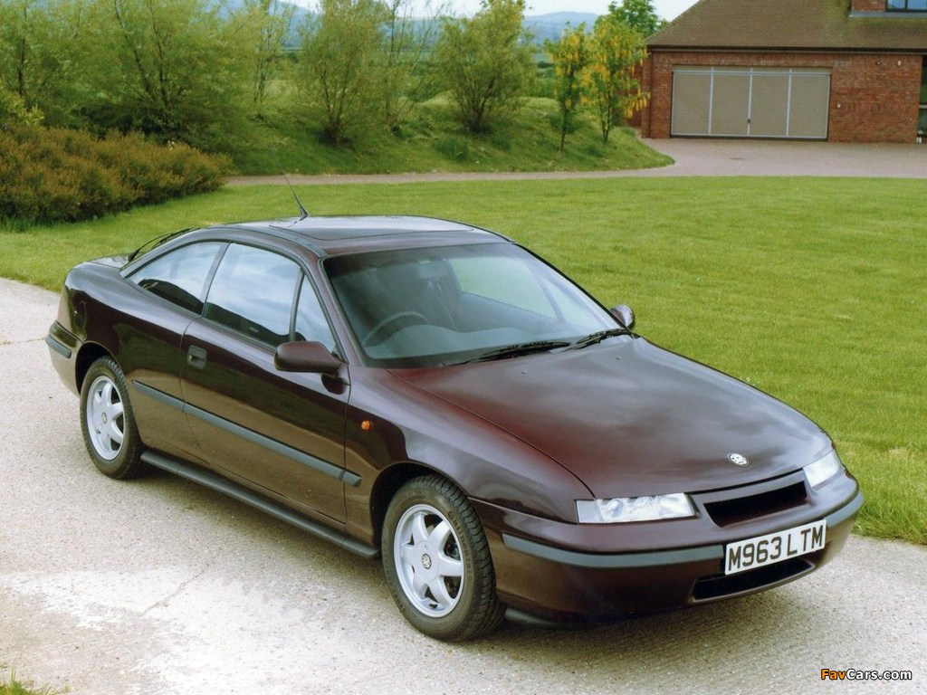 Vauxhall Calibra SE3 1994 photos (1024 x 768)