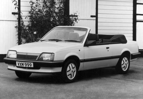 Photos of Vauxhall Cavalier Convertible 1986–88