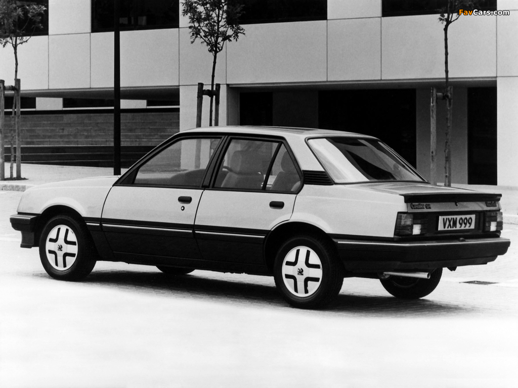 Pictures of Vauxhall Cavalier SR Saloon 1982–88 (1024 x 768)
