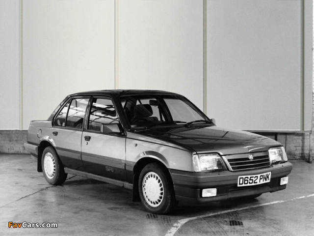 Vauxhall Cavalier SRi 130 Saloon 1987–88 wallpapers (640 x 480)