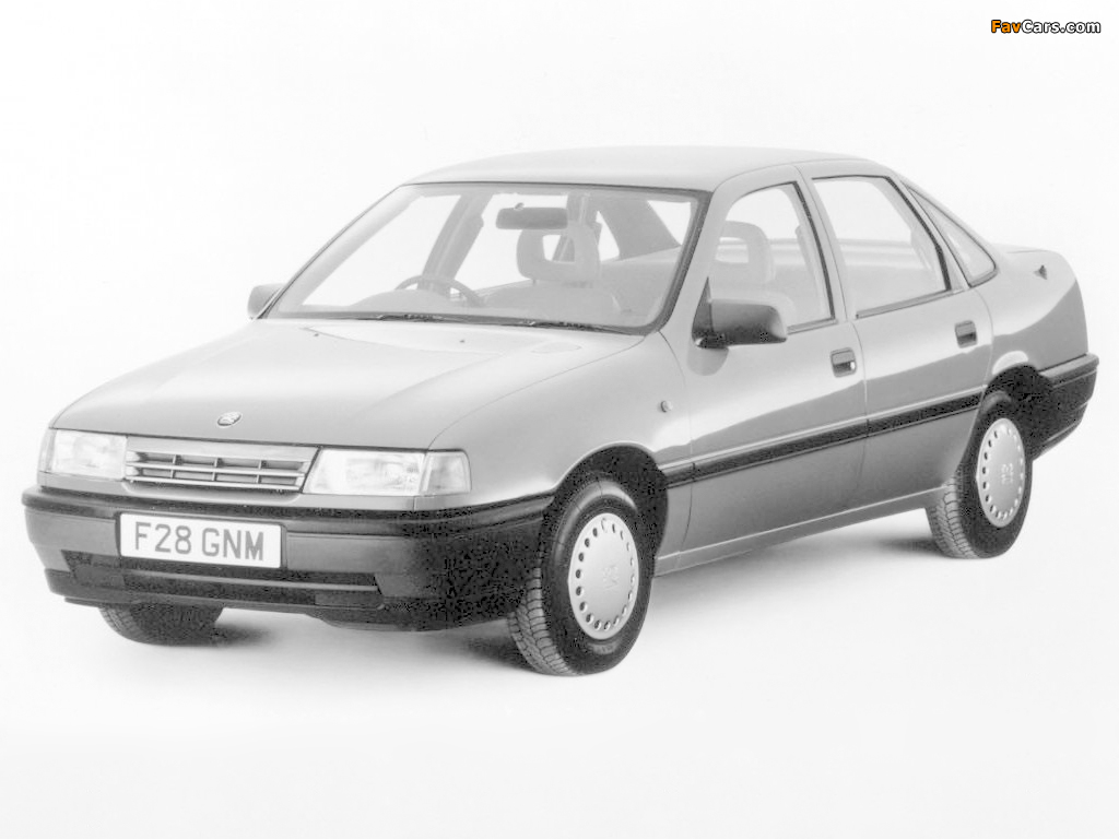 Vauxhall Cavalier Saloon 1988–92 pictures (1024 x 768)