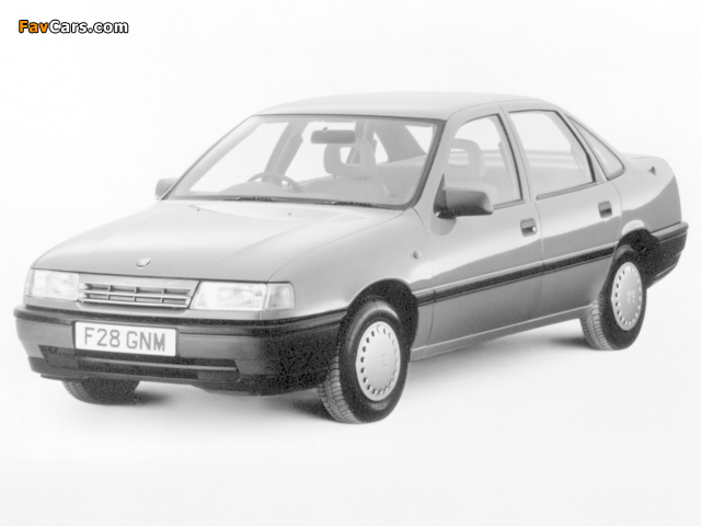 Vauxhall Cavalier Saloon 1988–92 pictures (640 x 480)