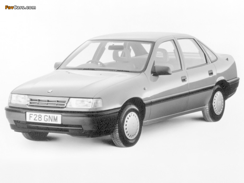Vauxhall Cavalier Saloon 1988–92 pictures (800 x 600)