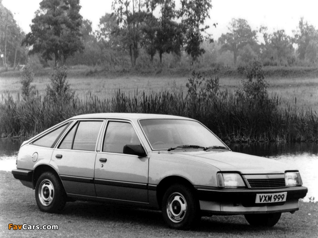 Vauxhall Cavalier Hatchback 1981–88 wallpapers (640 x 480)