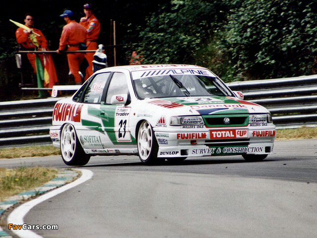 Vauxhall Cavalier 16V BTCC 1993–95 wallpapers (640 x 480)