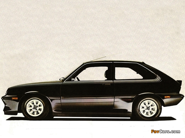 Images of Vauxhall Chevette Black Magic Show Car 1979 (640 x 480)