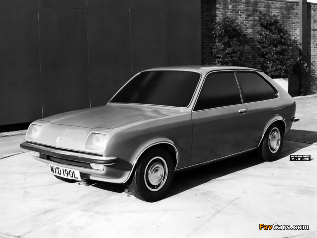 Vauxhall Chevette Hatchback Styling Model 1973 pictures (640 x 480)