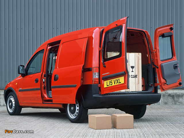 Vauxhall Combo 2001–12 images (640 x 480)