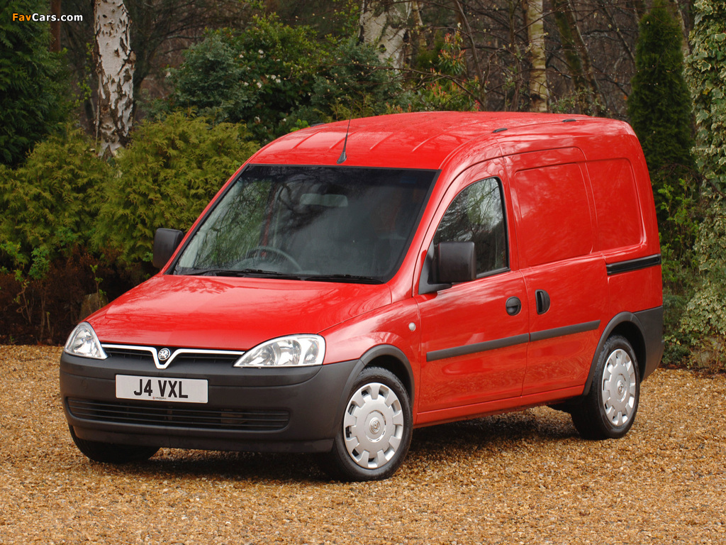 Vauxhall Combo 2001–12 photos (1024 x 768)