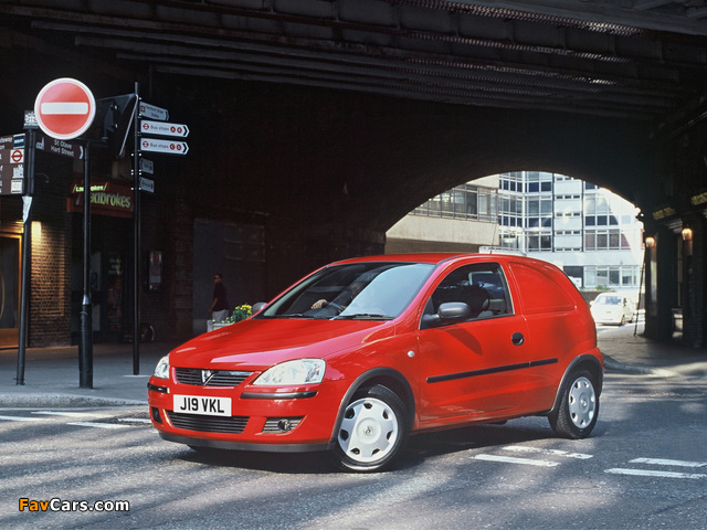 Images of Vauxhall Corsavan (C) 2003–07 (640 x 480)