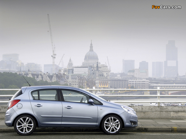 Images of Vauxhall Corsa 5-door (D) 2006–09 (640 x 480)