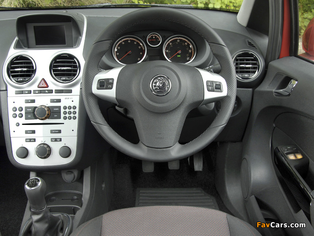 Images of Vauxhall Corsa 5-door (D) 2006–09 (640 x 480)