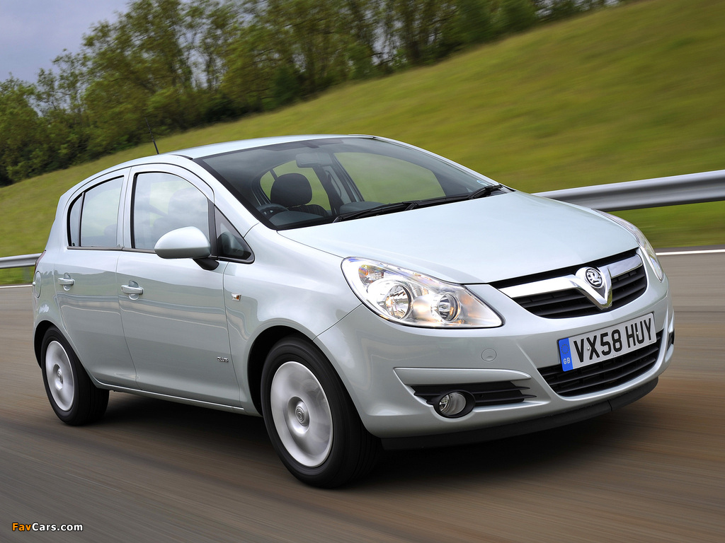 Images of Vauxhall Corsa 5-door (D) 2009–10 (1024 x 768)