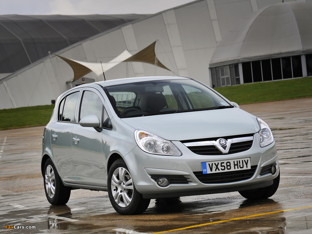 Images of Vauxhall Corsa 5-door (D) 2009–10 (1024 x 768)