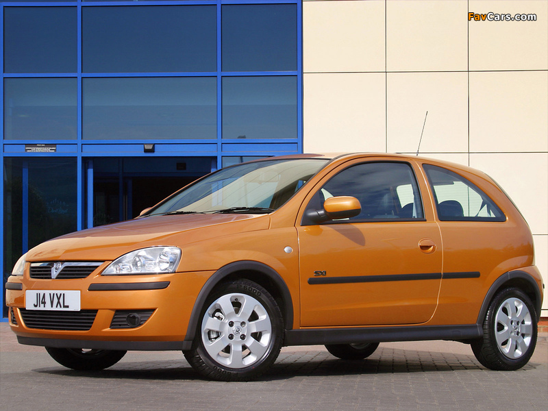 Photos of Vauxhall Corsa 3-door (C) 2003–06 (800 x 600)