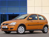 Photos of Vauxhall Corsa 3-door (C) 2003–06