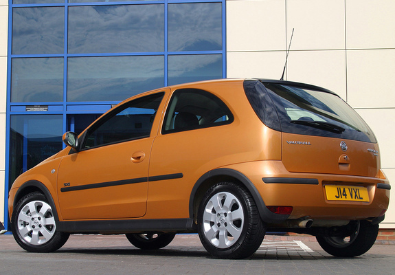 Photos of Vauxhall Corsa 3-door (C) 2003–06