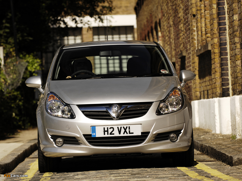 Photos of Vauxhall Corsa SRi (D) 2007 (1024 x 768)