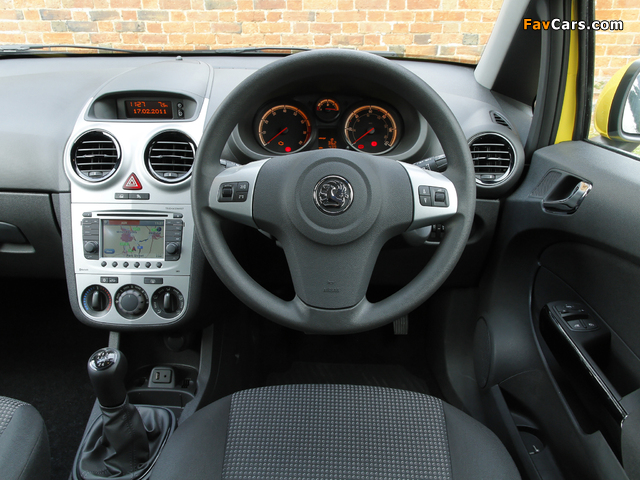 Photos of Vauxhall Corsa 5-door (D) 2010 (640 x 480)