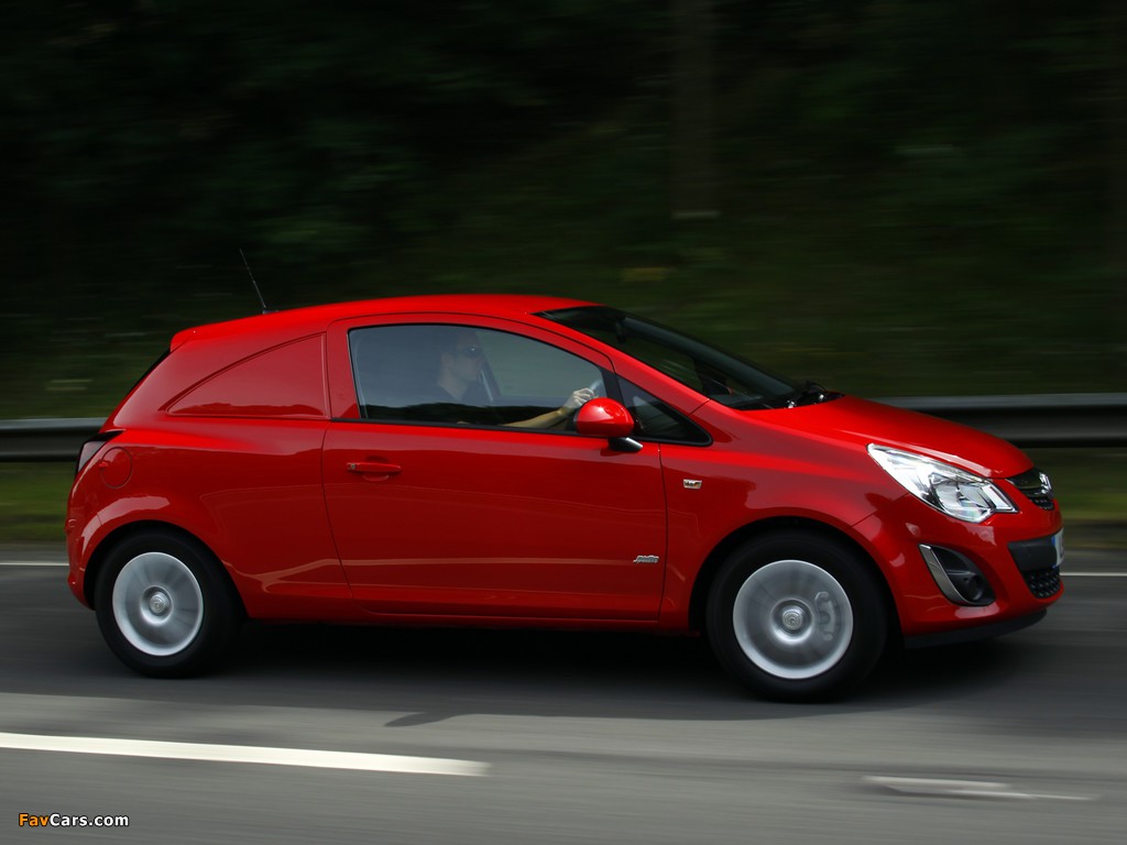 Photos of Vauxhall Corsavan (D) 2010 (1024 x 768)