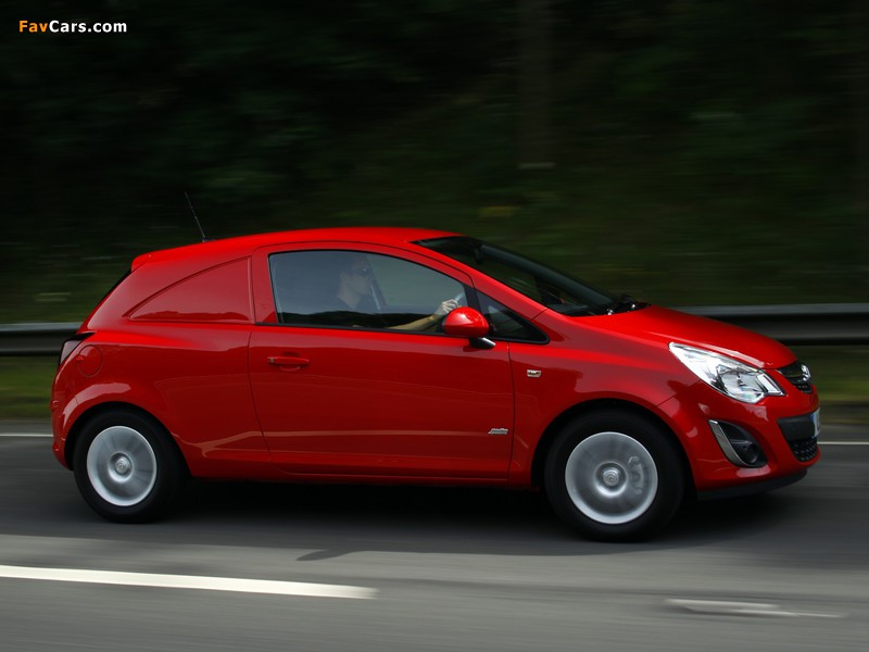 Photos of Vauxhall Corsavan (D) 2010 (800 x 600)