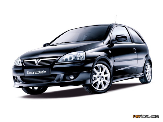Pictures of Vauxhall Corsa Exclusiv Limited Edition (C) 2004 (640 x 480)