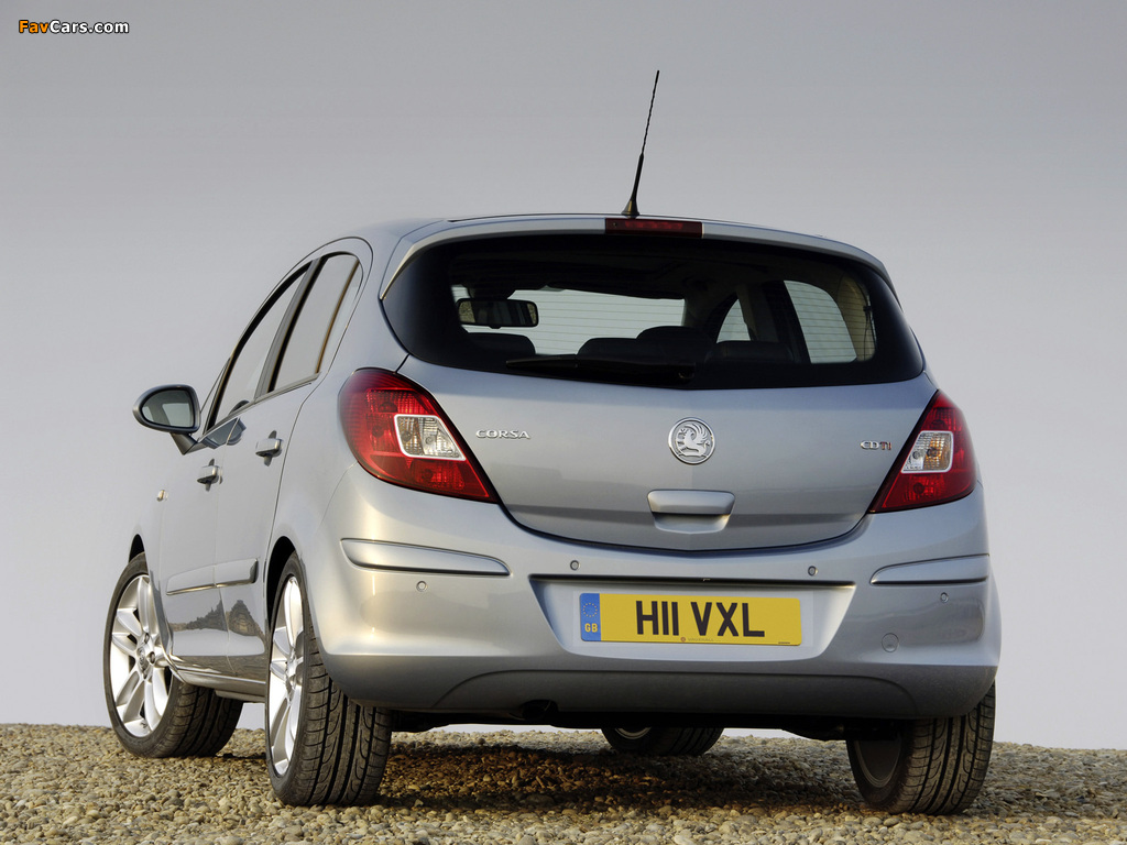 Pictures of Vauxhall Corsa 5-door (D) 2006–09 (1024 x 768)