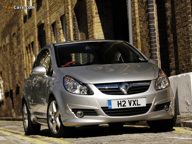 Pictures of Vauxhall Corsa SRi (D) 2007 (640 x 480)