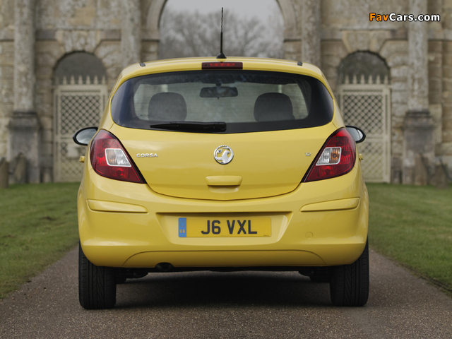Pictures of Vauxhall Corsa 5-door (D) 2010 (640 x 480)