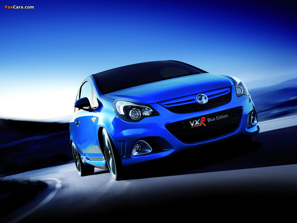 Pictures of Vauxhall Corsa VXR Blue Edition (D) 2011 (1024 x 768)