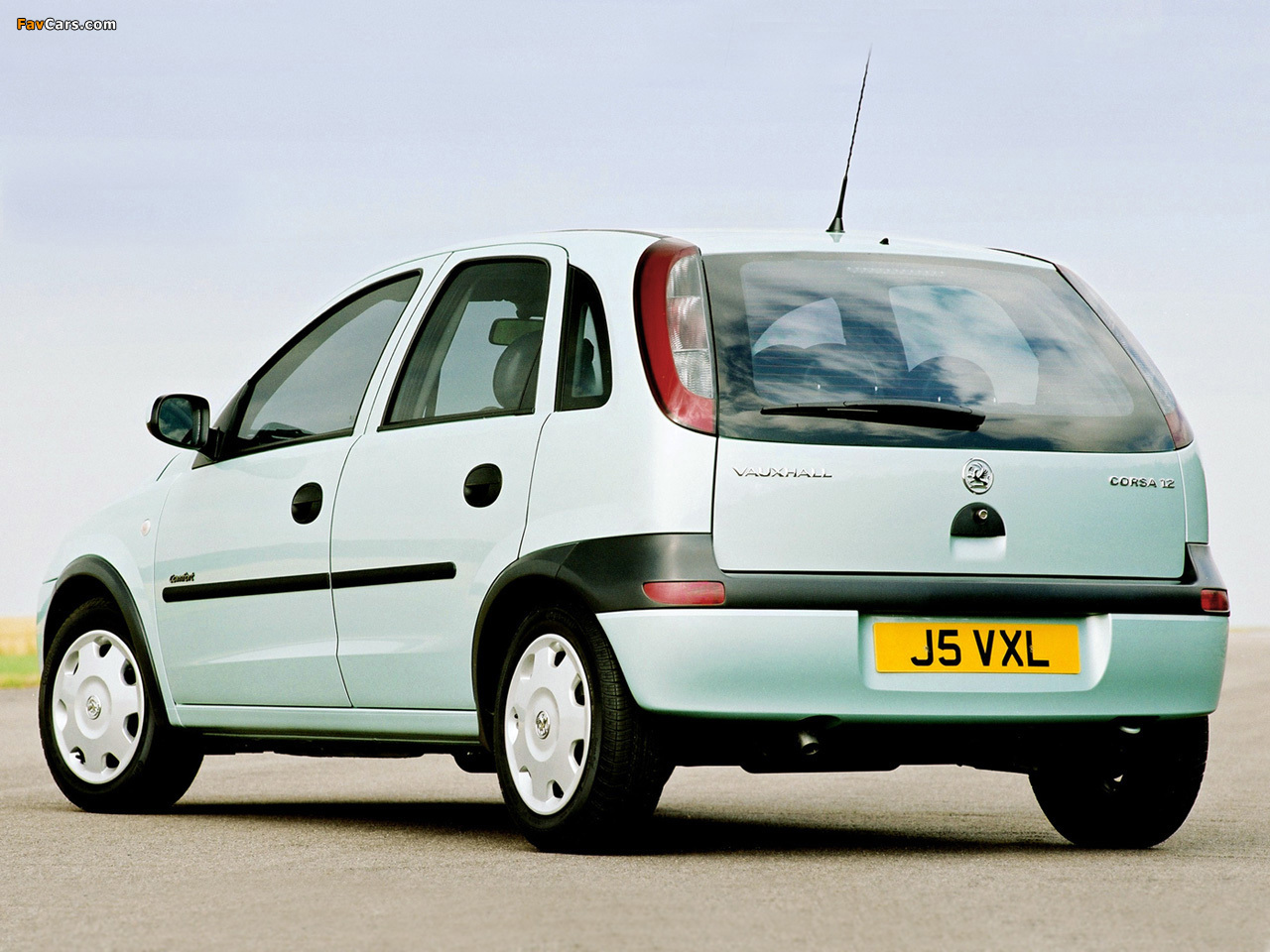 Vauxhall Corsa 5-door (C) 2000–03 wallpapers (1280 x 960)