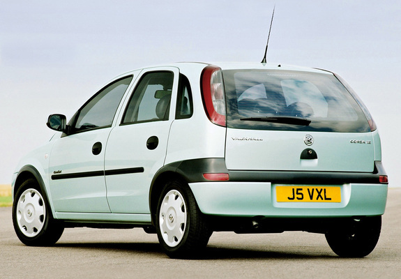 Vauxhall Corsa 5-door (C) 2000–03 wallpapers