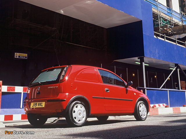 Vauxhall Corsavan (C) 2003–07 images (640 x 480)
