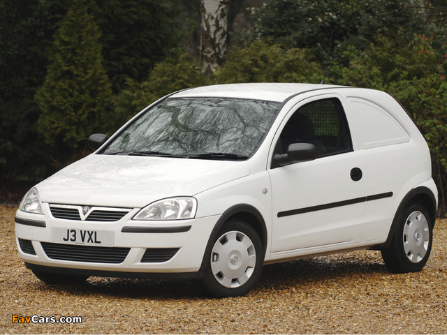 Vauxhall Corsavan (C) 2003–07 photos (640 x 480)