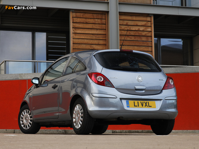 Vauxhall Corsa 3-door (D) 2006–09 photos (640 x 480)